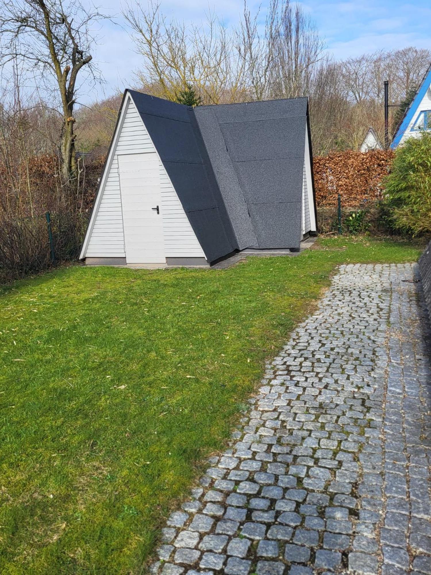 Nurdachhaus Zeltdachhaus Damp Villa Exterior photo